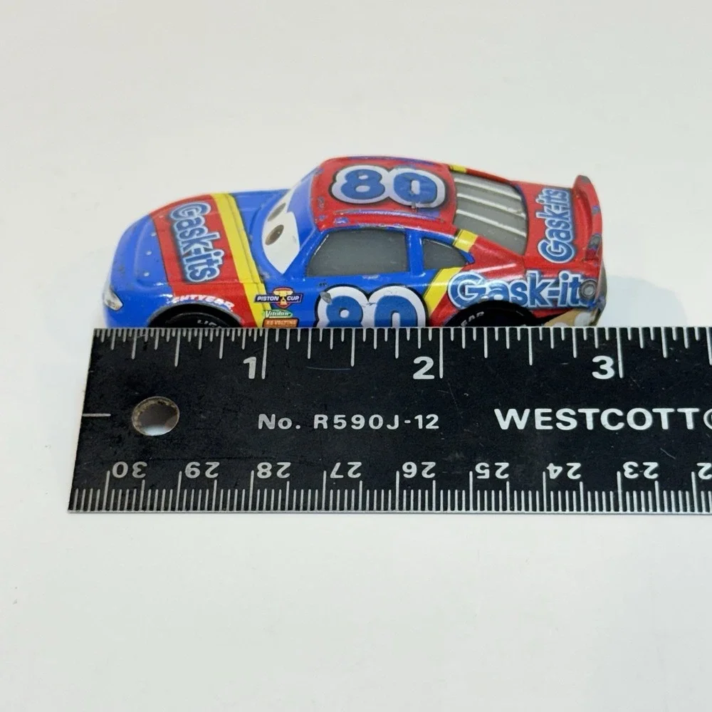 Disney Pixar Mattel Cars Character Gask-its #80 Loose Race Car GUC